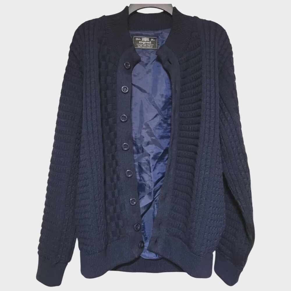 Womens Sweater Jacket Kingcross Handcrafted Garments Large